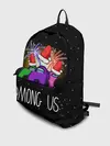 Рюкзак джинсовый / Among Us Новый год