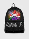 Рюкзак джинсовый / Among Us Новый год