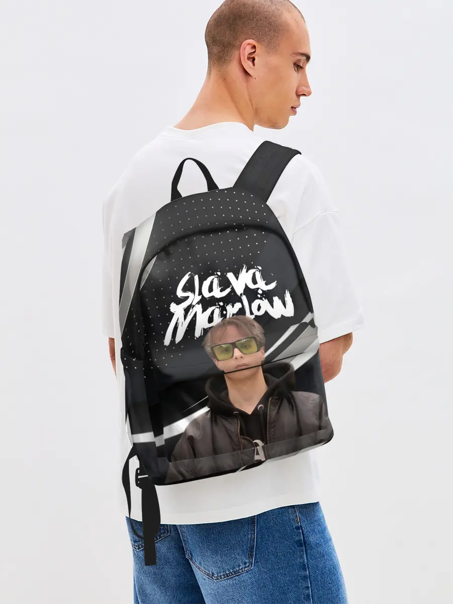 Рюкзак джинсовый / SLAVA MARLOW / АРТЁМ ГОТЛИБ.