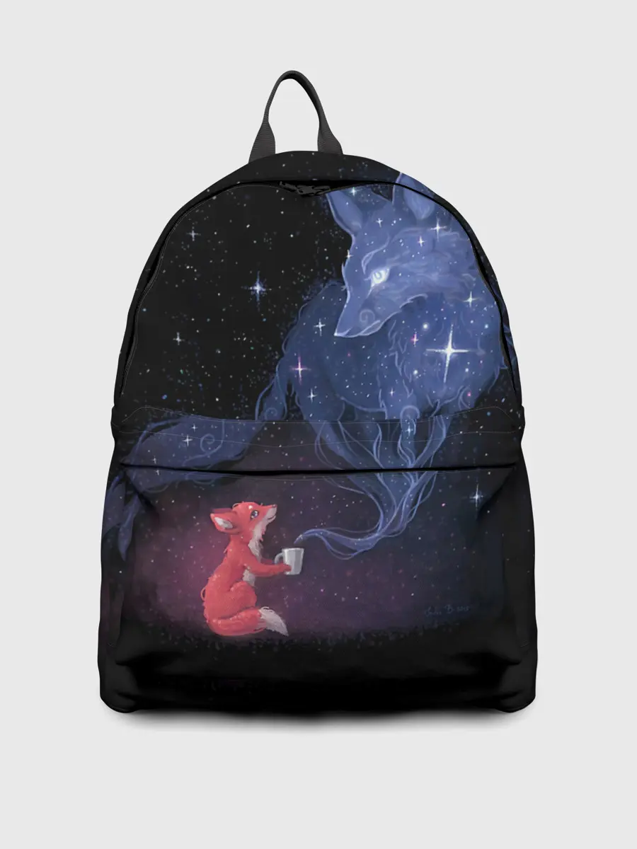 Рюкзак джинсовый / Лиса и ее дух