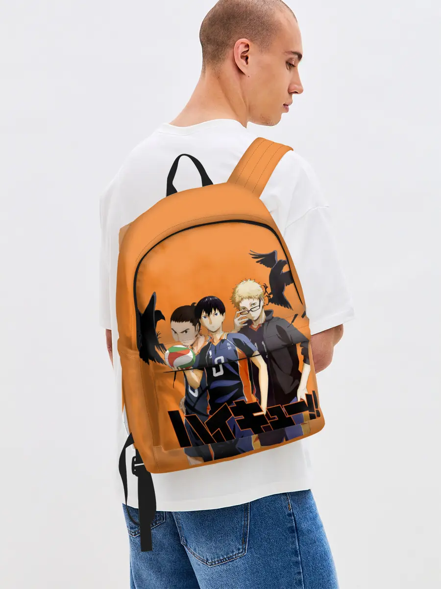 Рюкзак джинсовый / Haikyu | Team