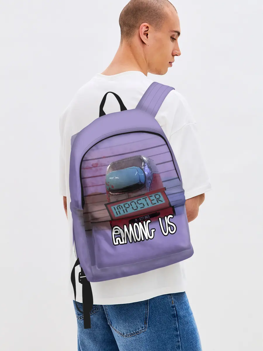 Рюкзак джинсовый / AMONG US