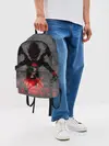 Рюкзак джинсовый / демон Либе