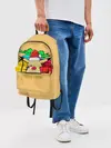 Рюкзак джинсовый / New Year Pikachu