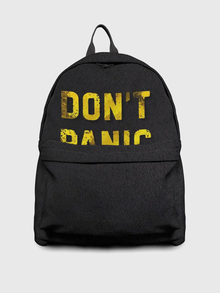 Рюкзак джинсовый / DONT PANIC