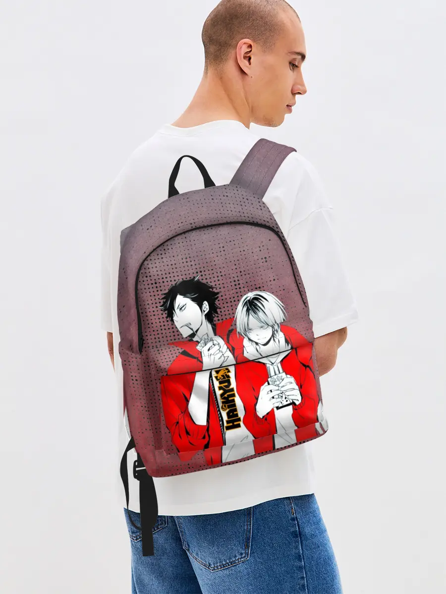 Рюкзак джинсовый / Haikyuu Шоё Хината