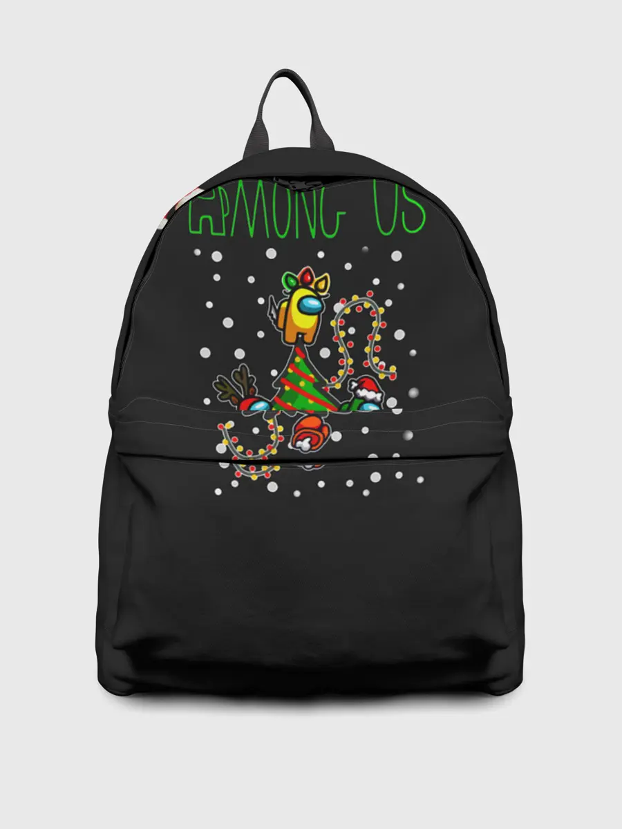 Рюкзак джинсовый / Among Us Happy New Year