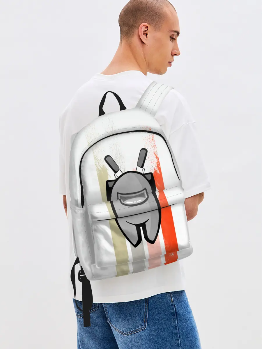 Рюкзак джинсовый / Among Us