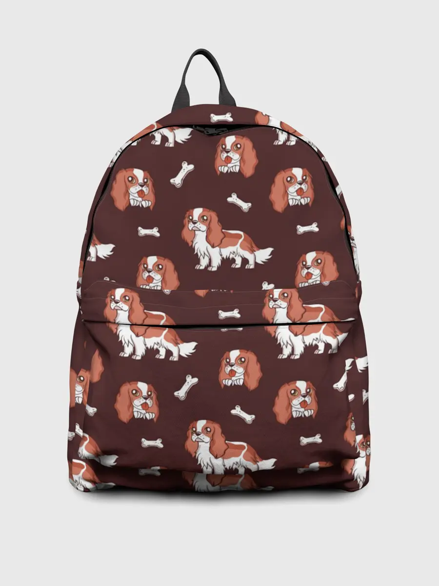 Рюкзак джинсовый / Спаниели