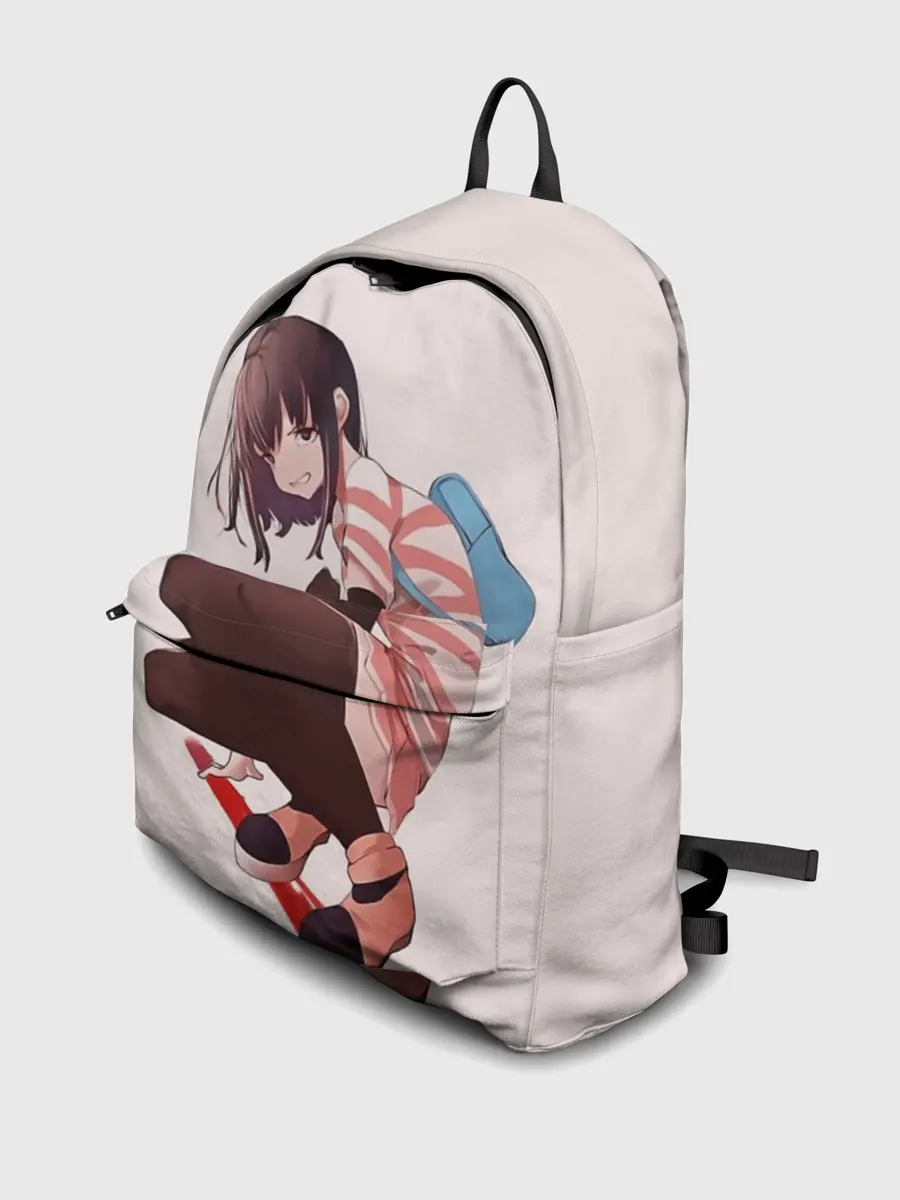 Рюкзак джинсовый / Обычная девушка