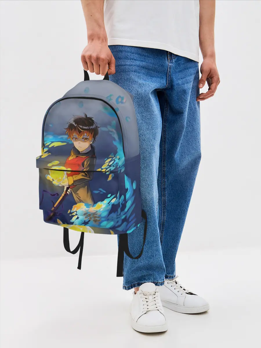 Рюкзак джинсовый / Баам