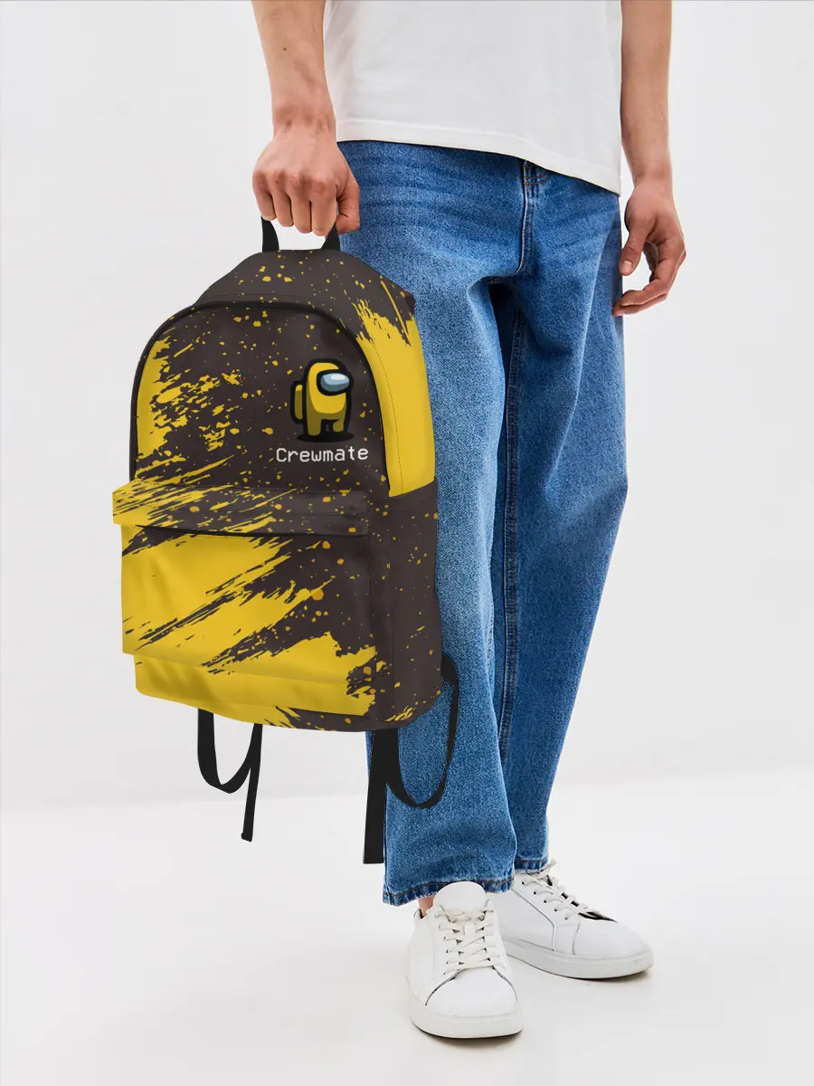 Рюкзак джинсовый / AMONG US / АМОНГ АС