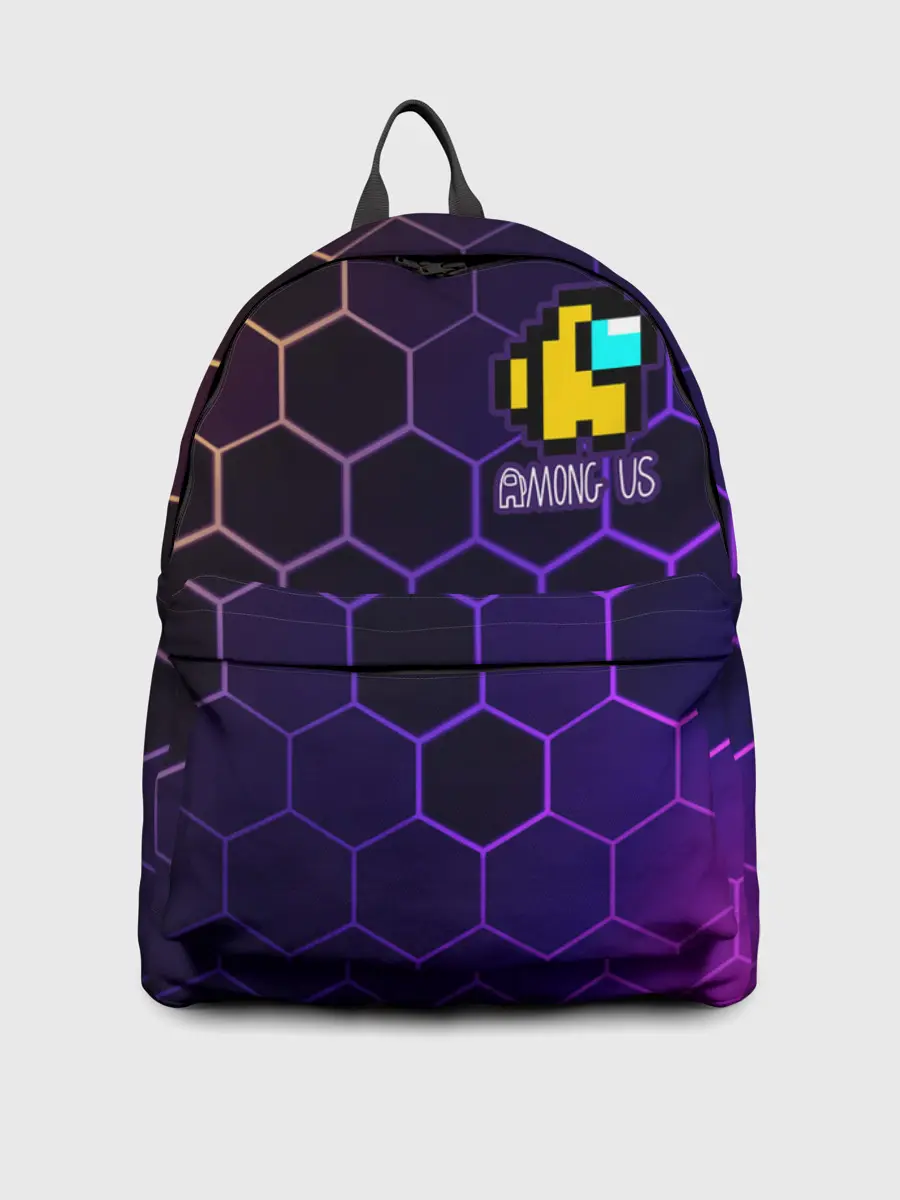 Рюкзак джинсовый / AMONG US / АМОНГ АС