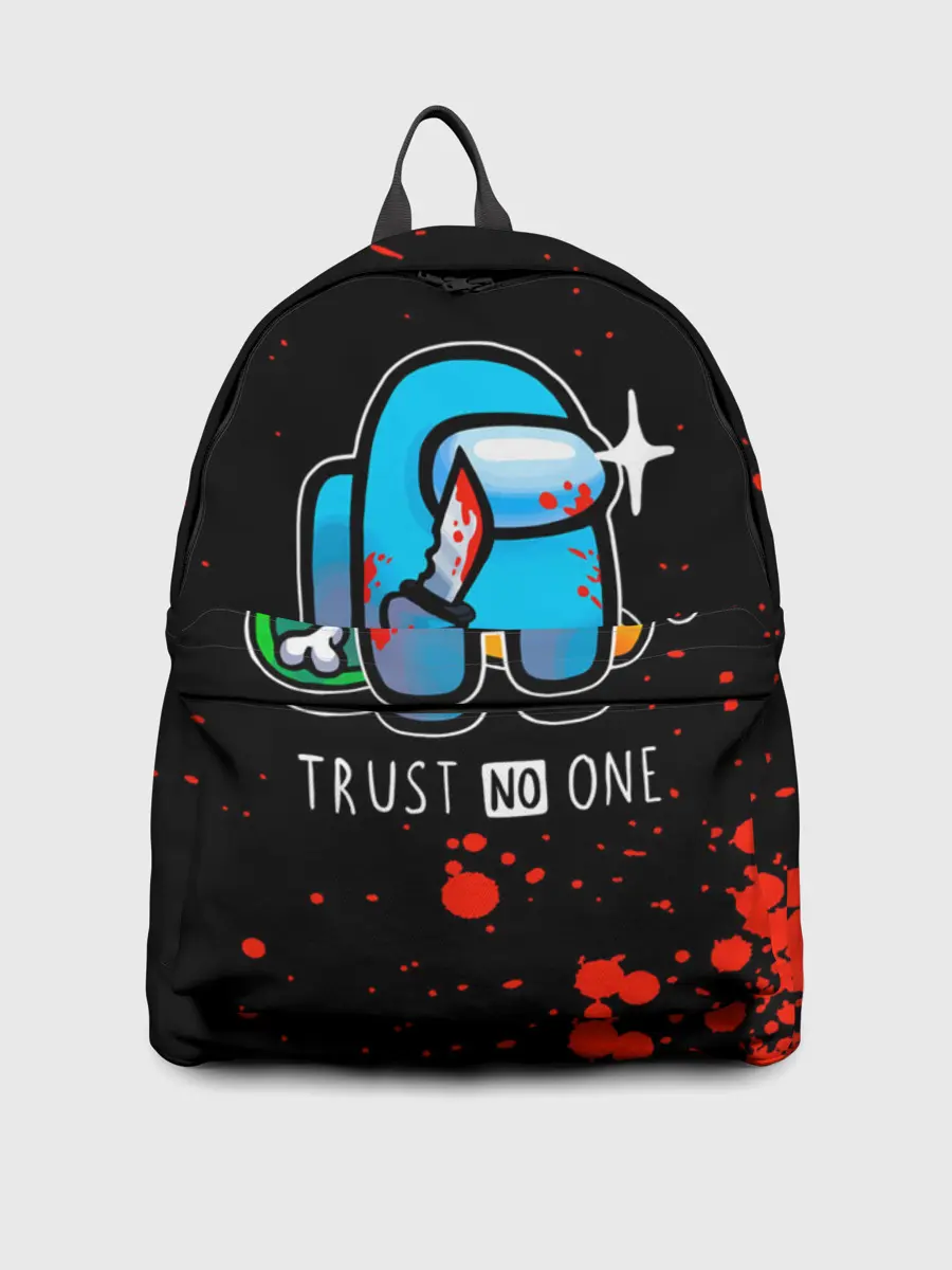 Рюкзак джинсовый / TRUST NO ONE