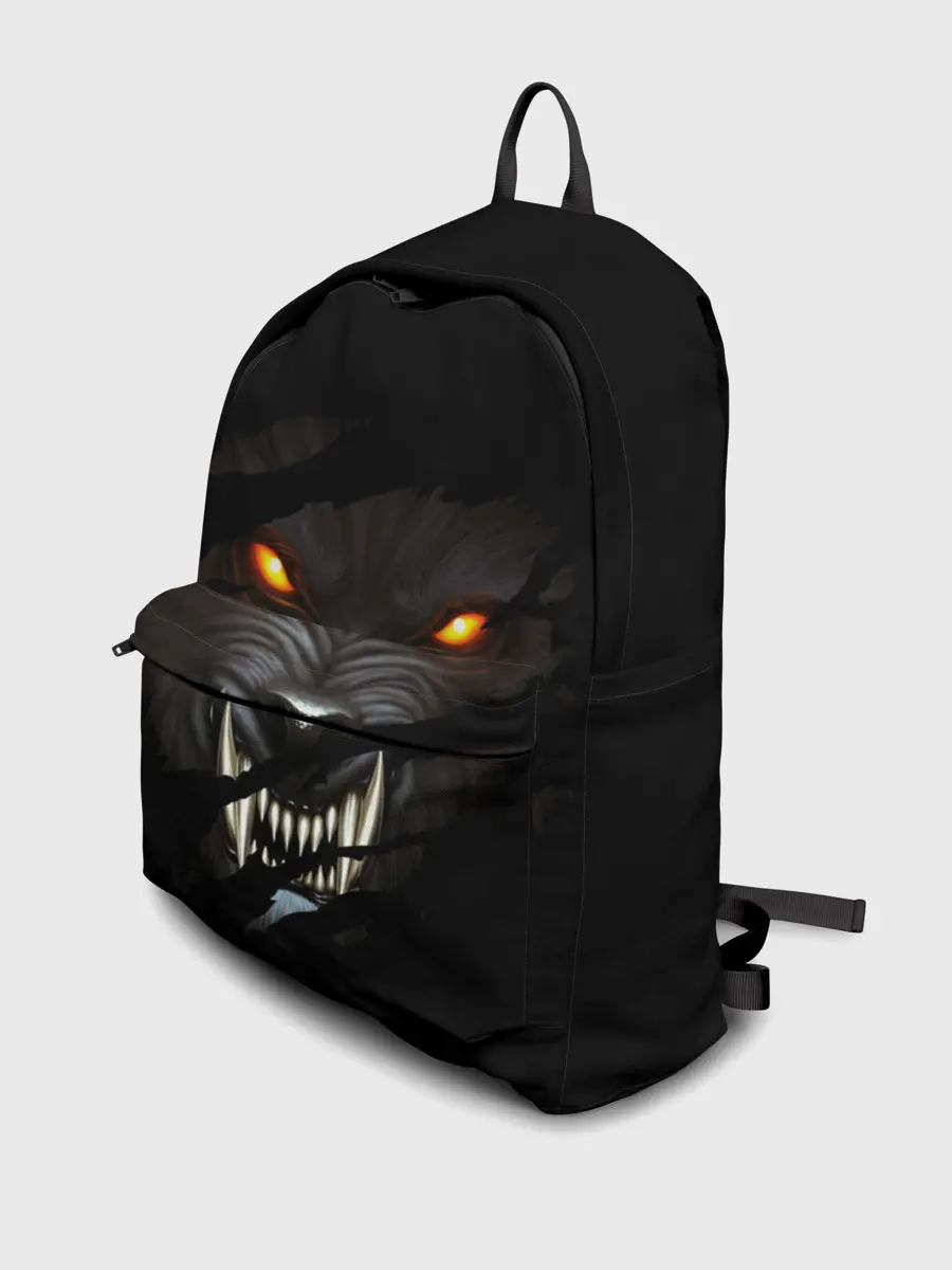 Рюкзак джинсовый / ВОЛЧИЙ ОСКАЛ