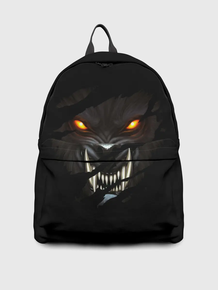 Рюкзак джинсовый / ВОЛЧИЙ ОСКАЛ