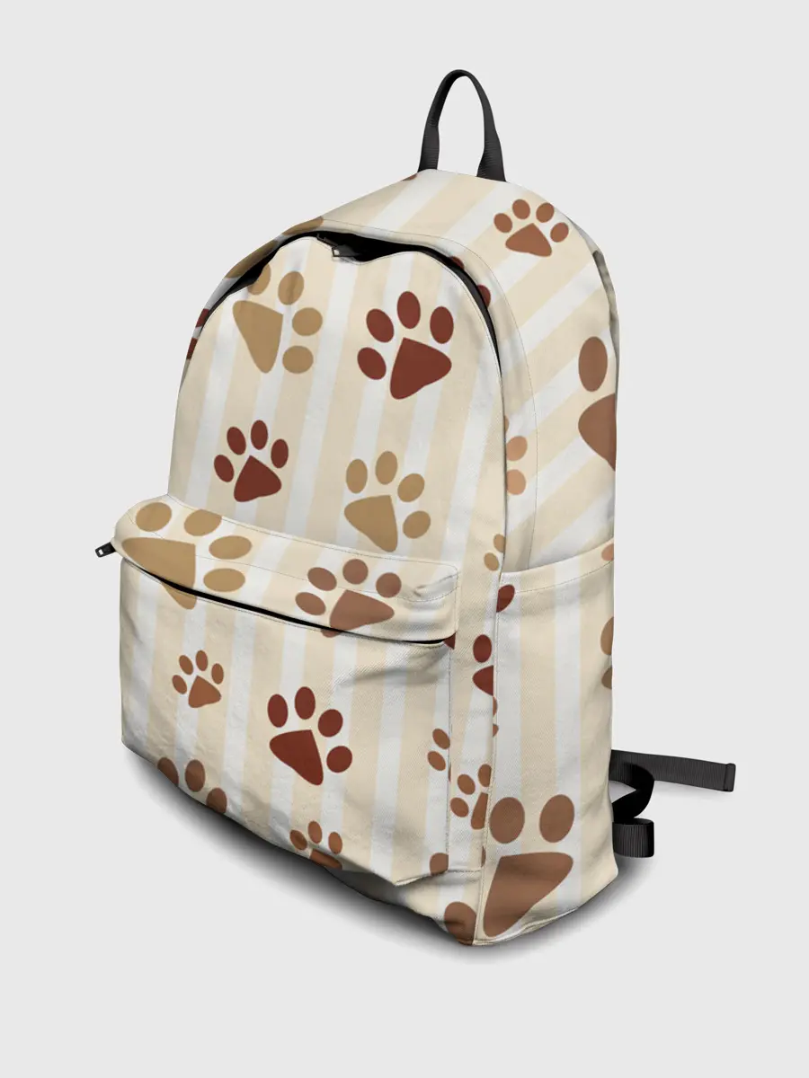 Рюкзак джинсовый / Лапки