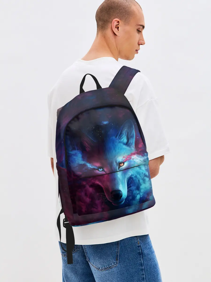 Рюкзак джинсовый / ЗВЕЗДНЫЙ ВОЛК