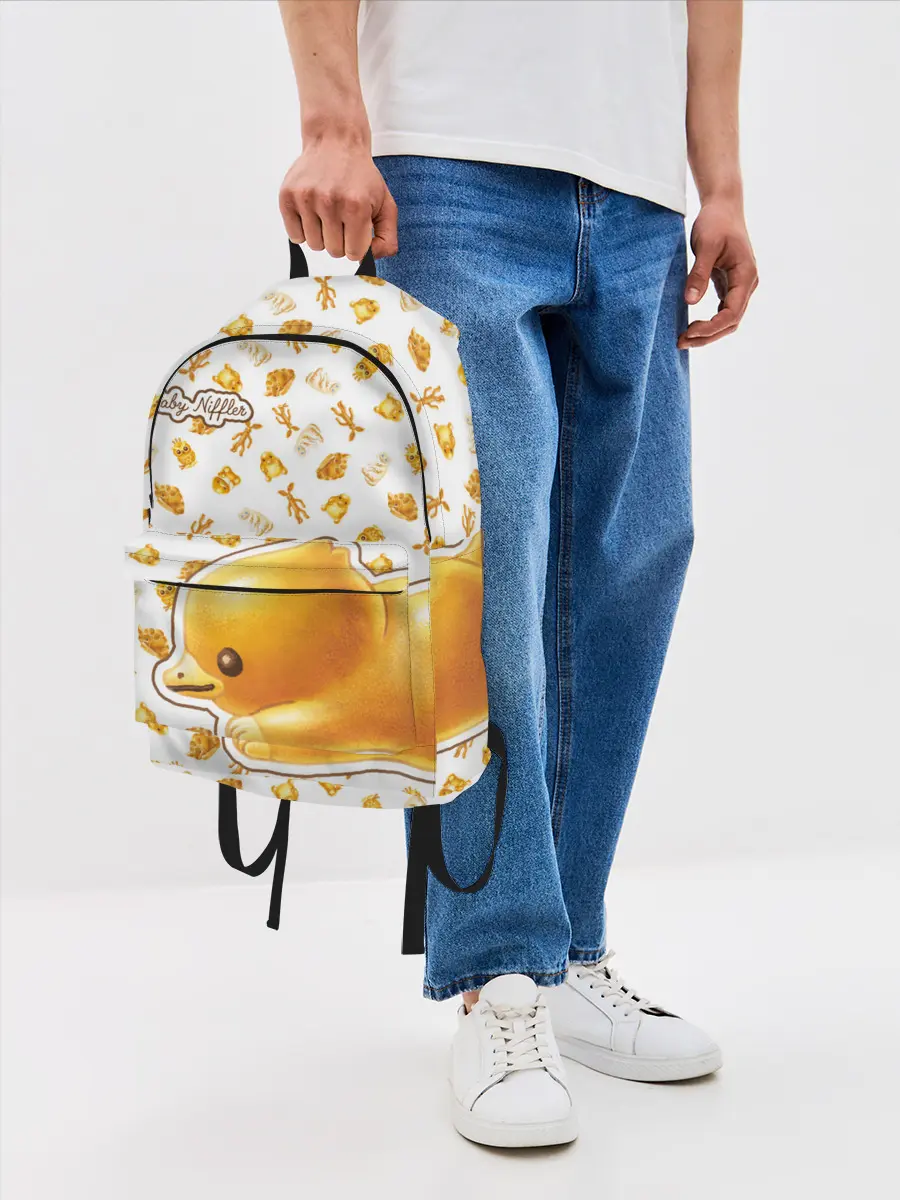 Рюкзак джинсовый / Baby Niffler Sticker