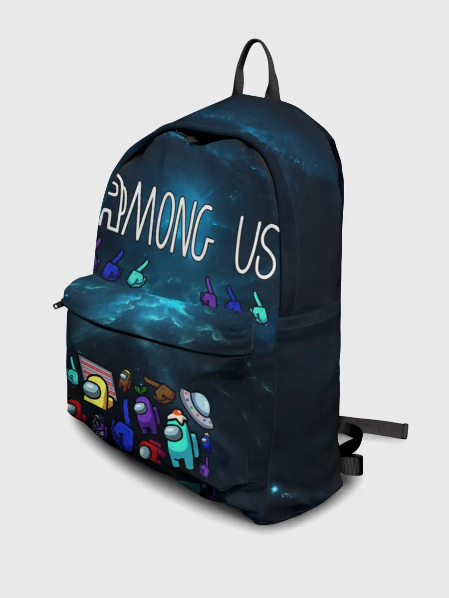 Рюкзак джинсовый / Among Us | Cosmonauts