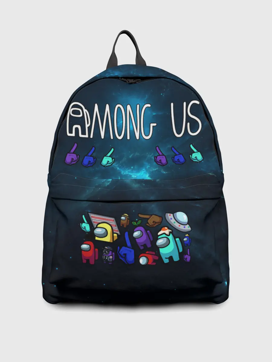 Рюкзак джинсовый / Among Us | Cosmonauts