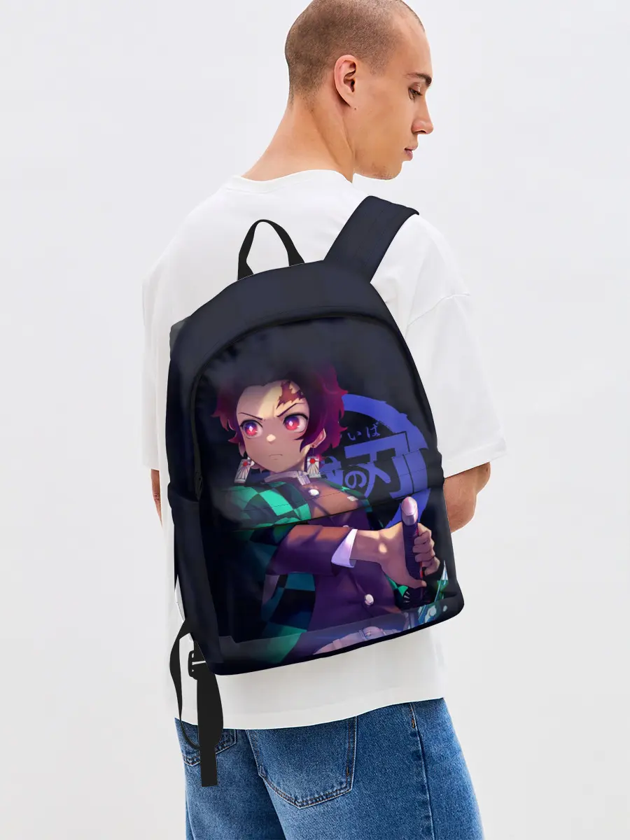 Рюкзак джинсовый / Танджиро Камадо