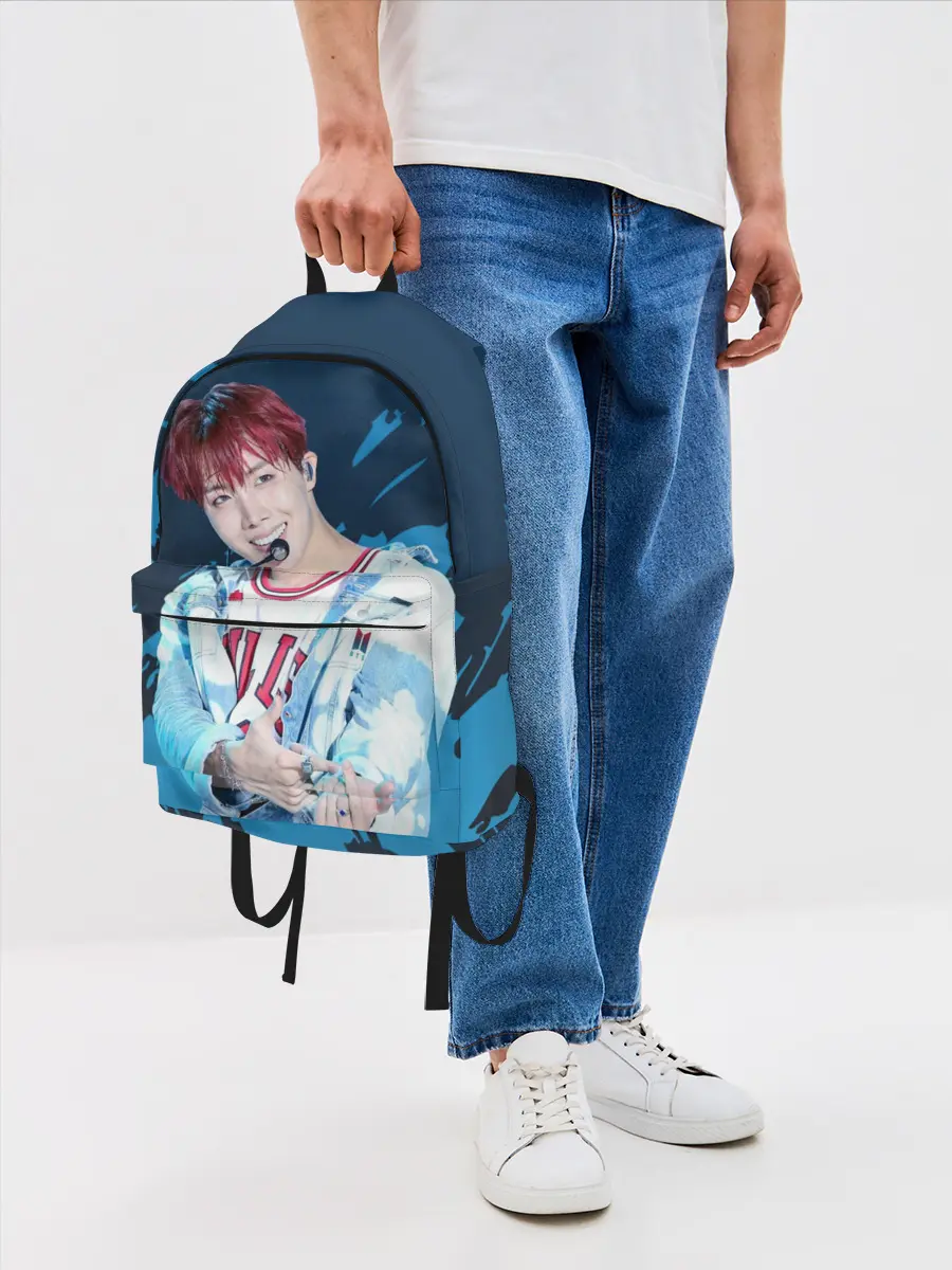 Рюкзак джинсовый / BTS