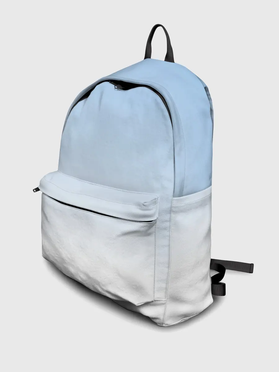 Рюкзак джинсовый / Небесно-голубой градиент