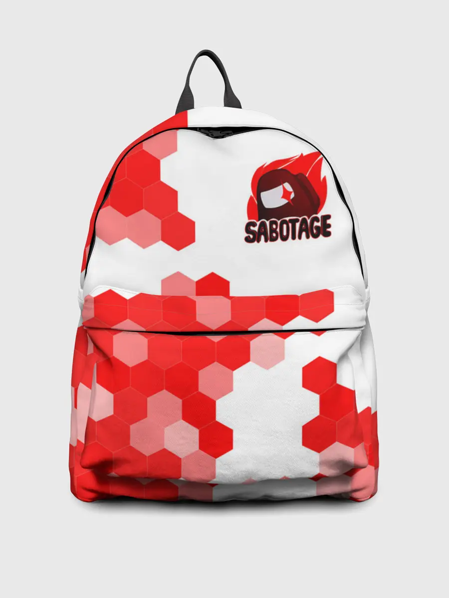 Рюкзак джинсовый / AMONG US - IMPOSTOR