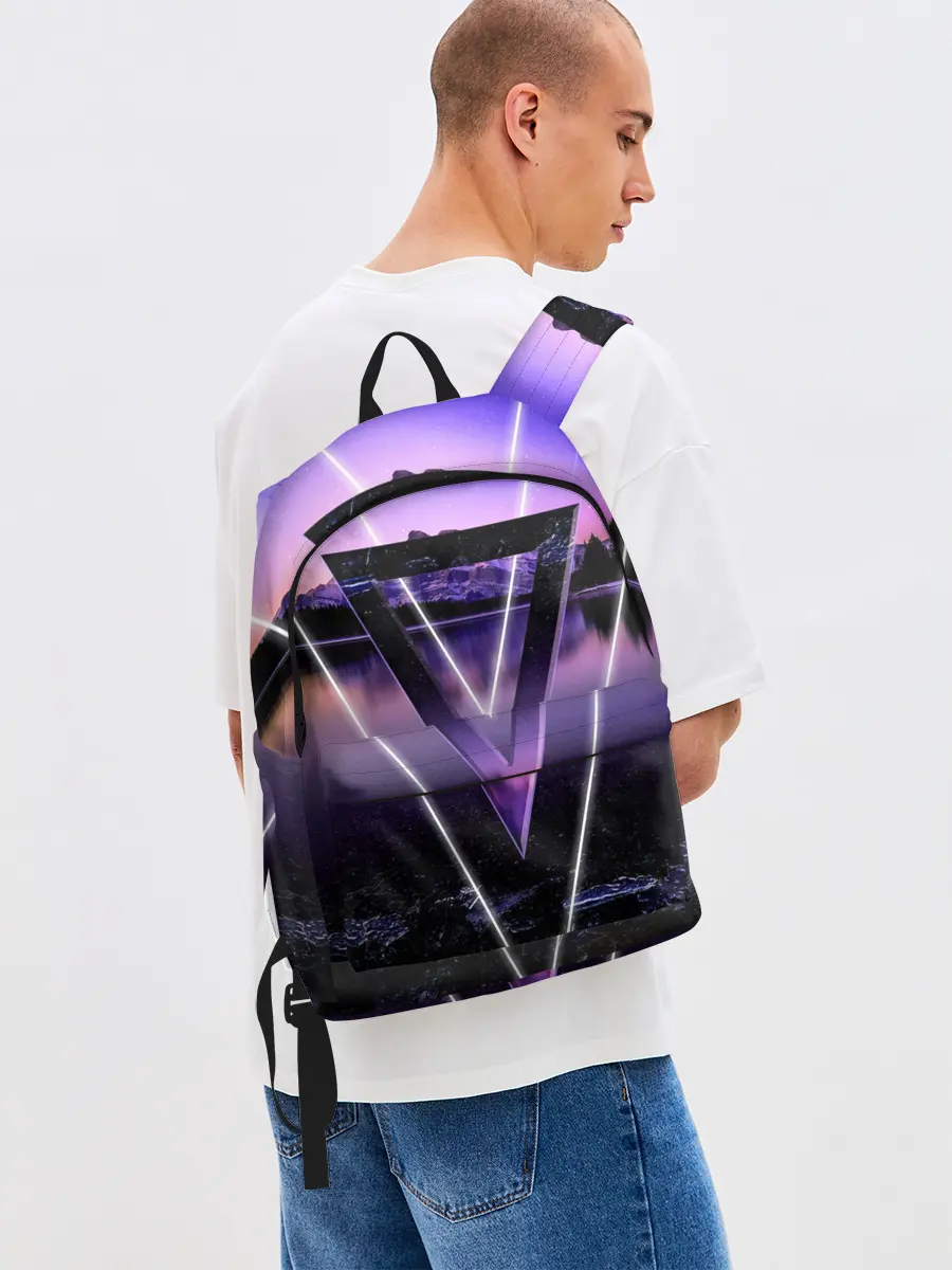 Рюкзак джинсовый / ОЗЕРО