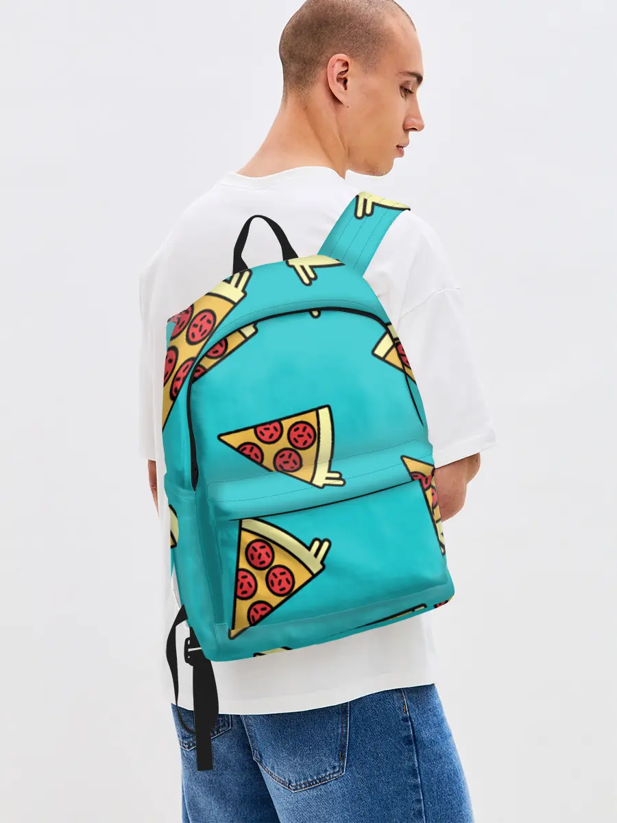 Рюкзак джинсовый / пицца