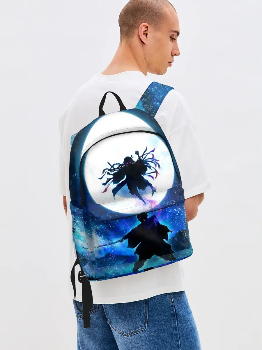 Рюкзак джинсовый / Клинок рассекающий демонов