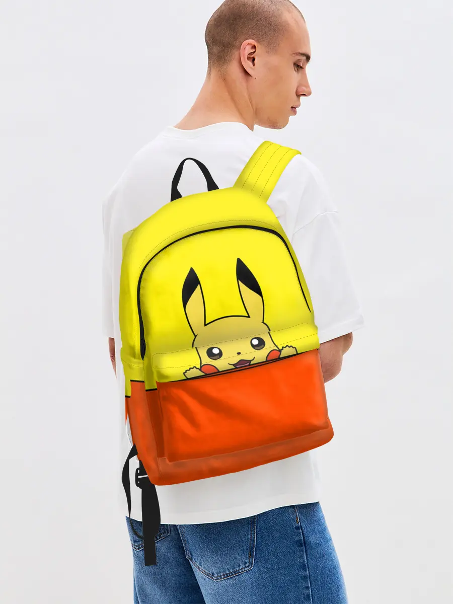 Рюкзак джинсовый / Пикачу