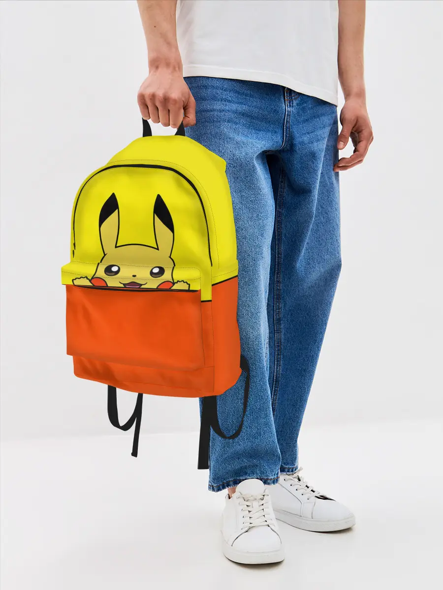 Рюкзак джинсовый / Пикачу