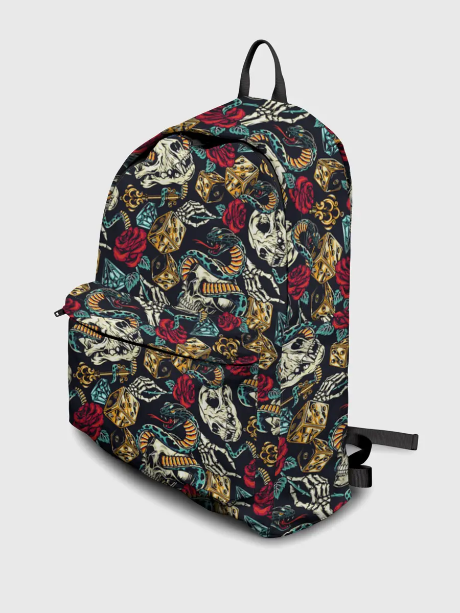 Рюкзак джинсовый / Hardcore tattoo