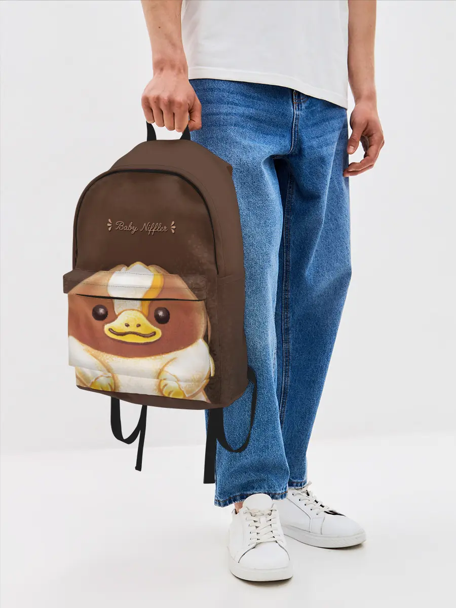 Рюкзак джинсовый / Baby Chocolate Niffler