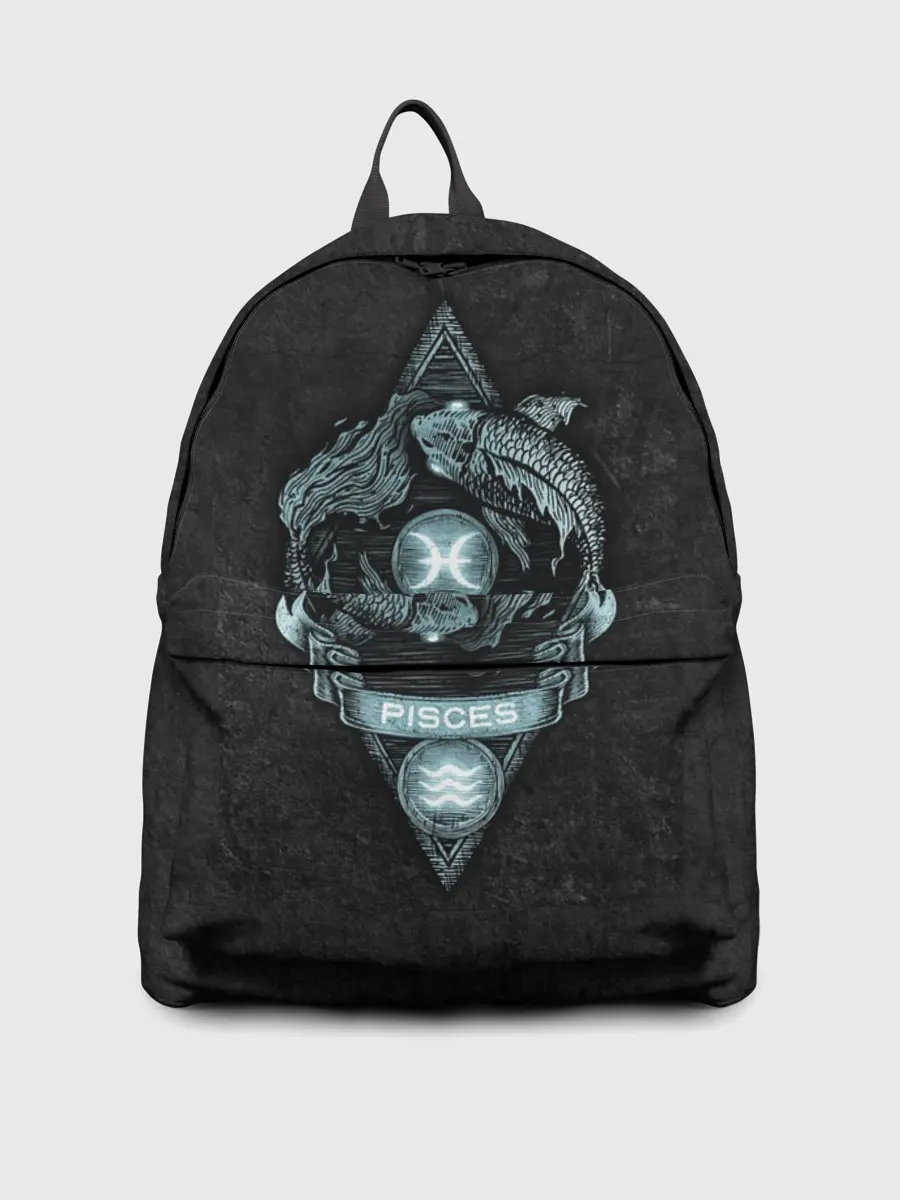 Рюкзак джинсовый / РЫБЫ