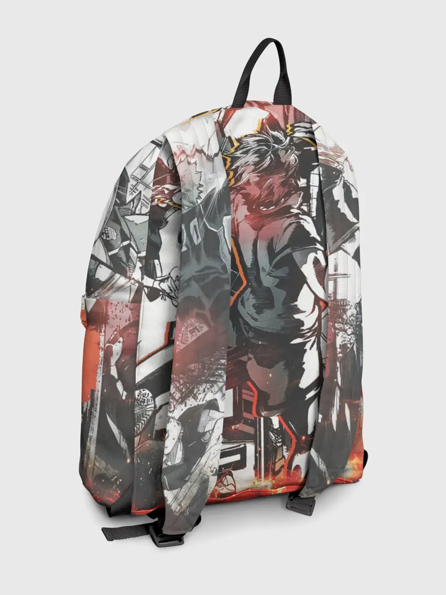 Рюкзак джинсовый / Haikyu Haikyuu Haikuu