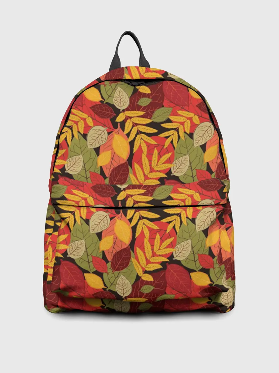 Рюкзак джинсовый / Осенние листья