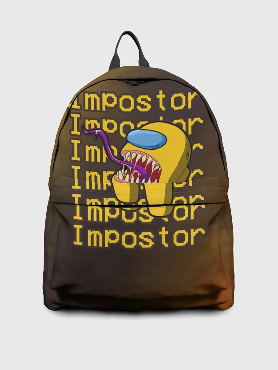 Рюкзак джинсовый / AMONG US - IMPOSTOR