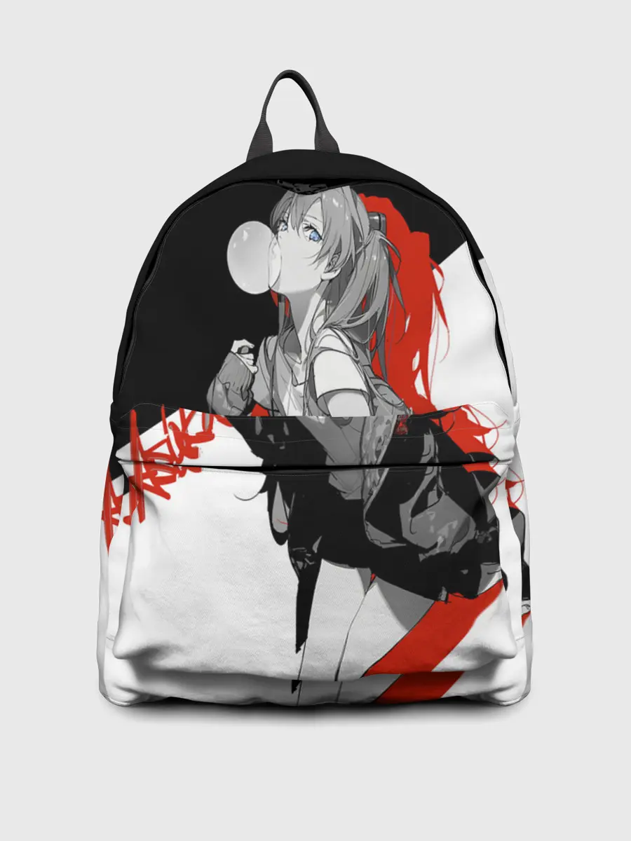 Рюкзак джинсовый / Asuka Langley Evangelion