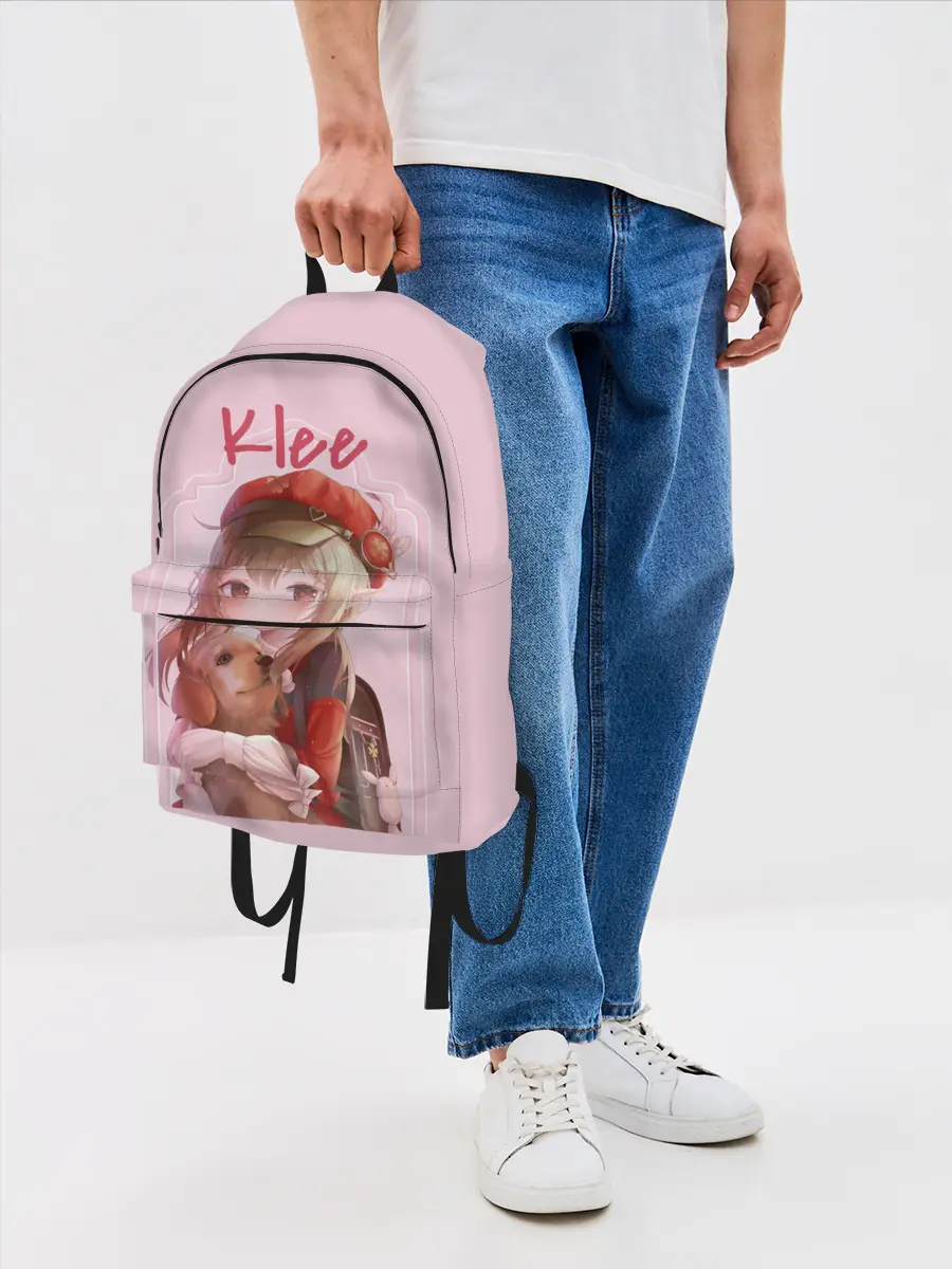 Рюкзак джинсовый / Genshin Impact