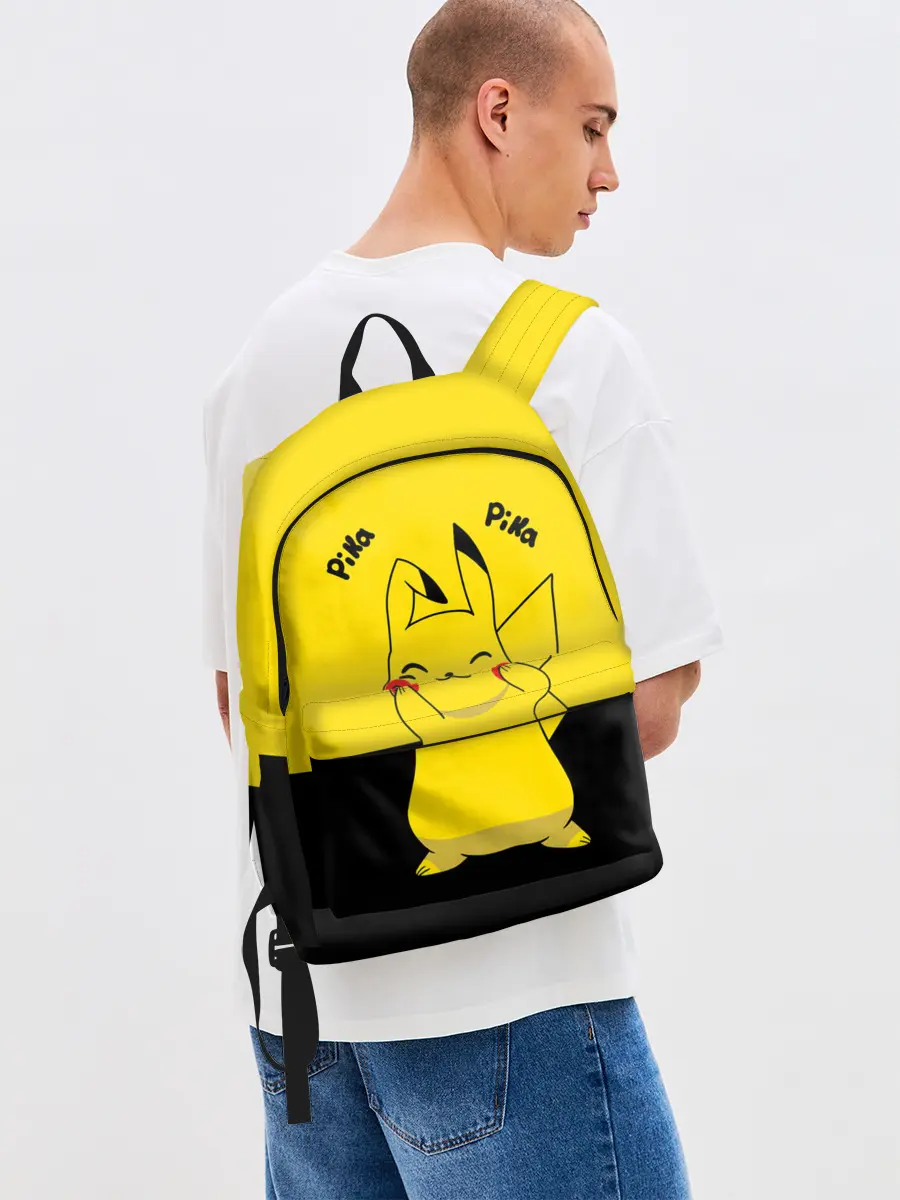 Рюкзак джинсовый / Пикачу пика-пика