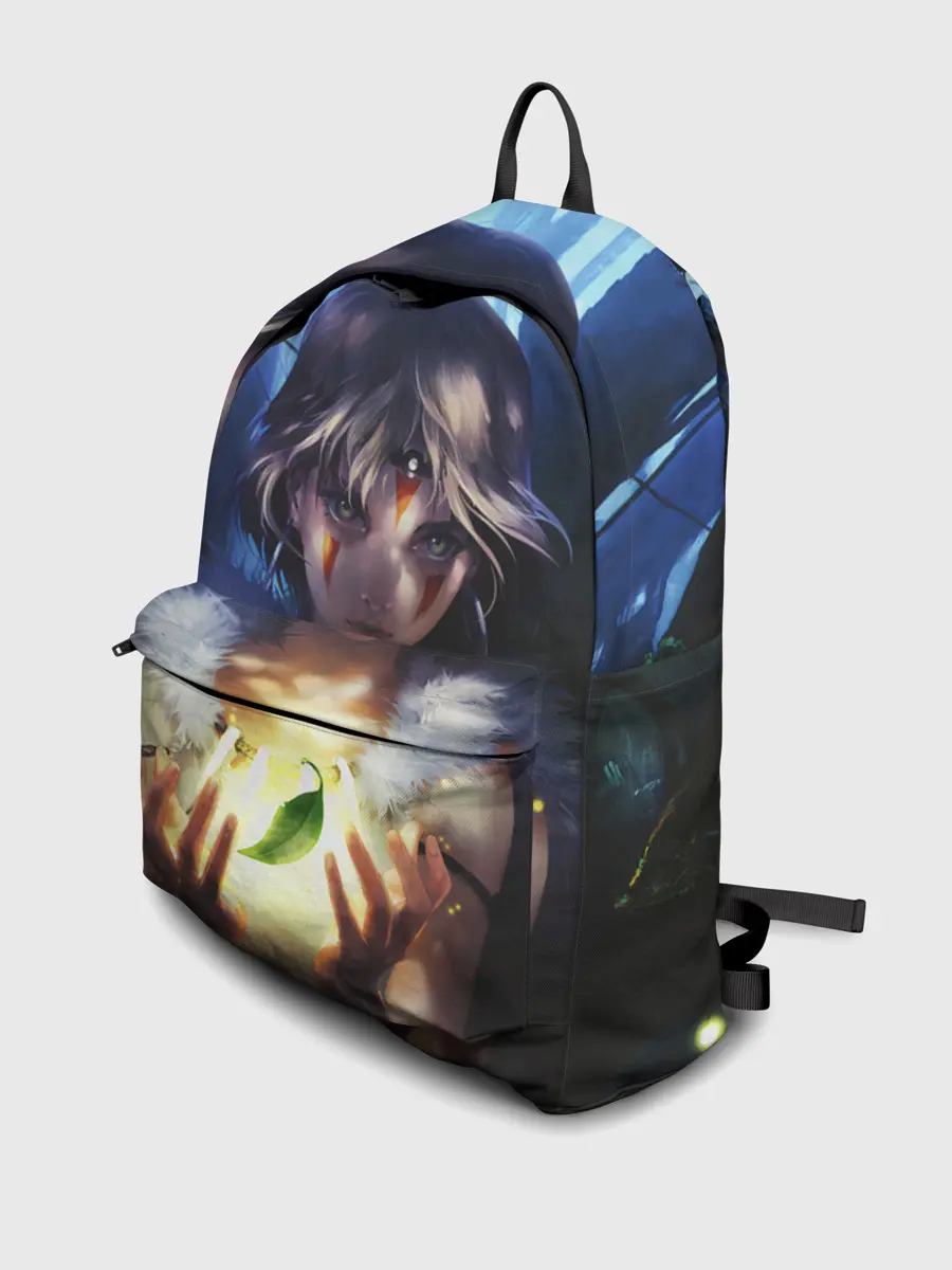 Рюкзак джинсовый / Принцесса Мононоке