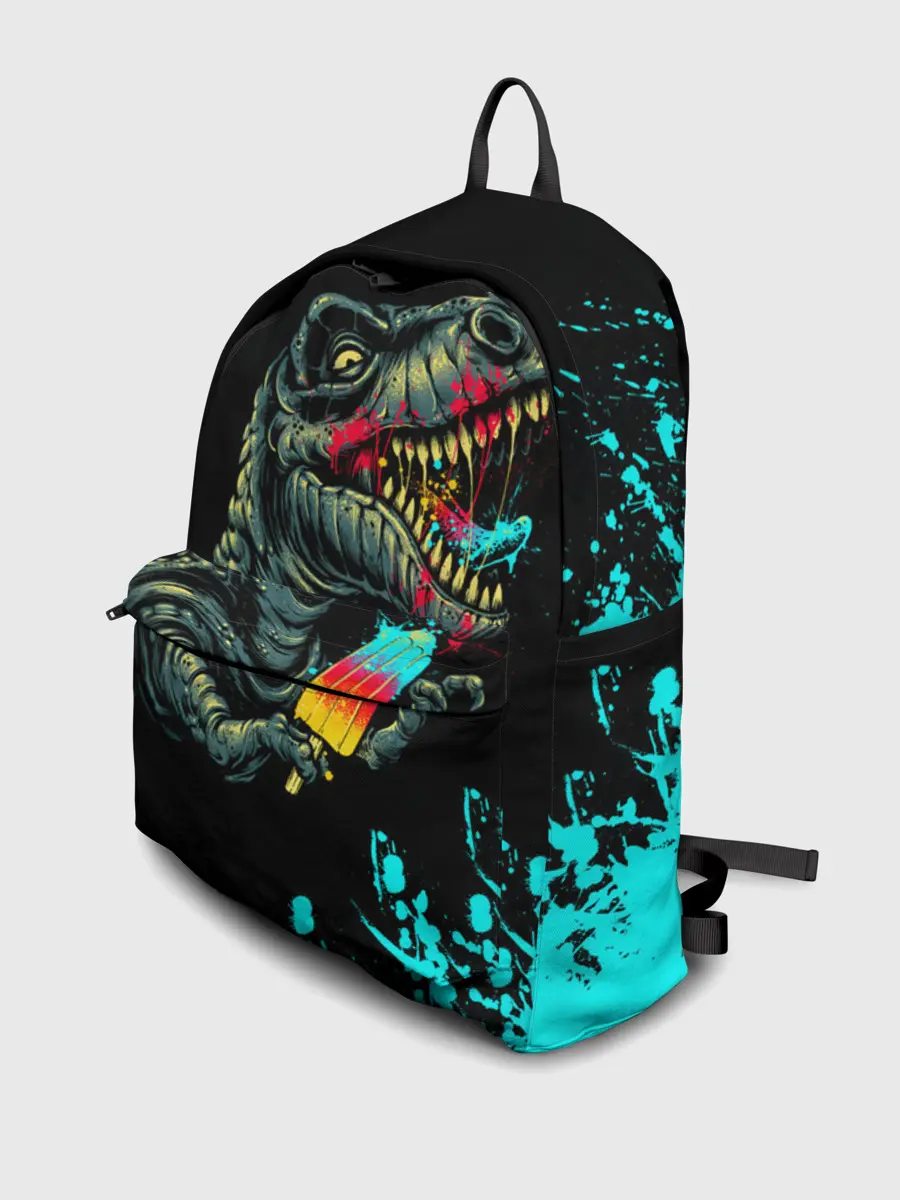 Рюкзак джинсовый / Godzilla