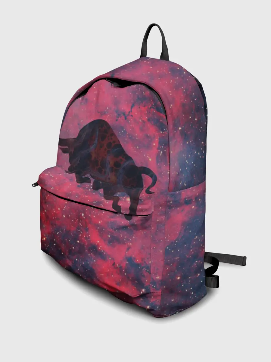 Рюкзак джинсовый / Бык