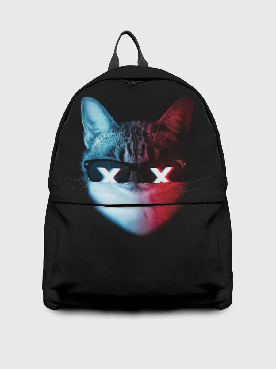 Рюкзак джинсовый / Кот XX