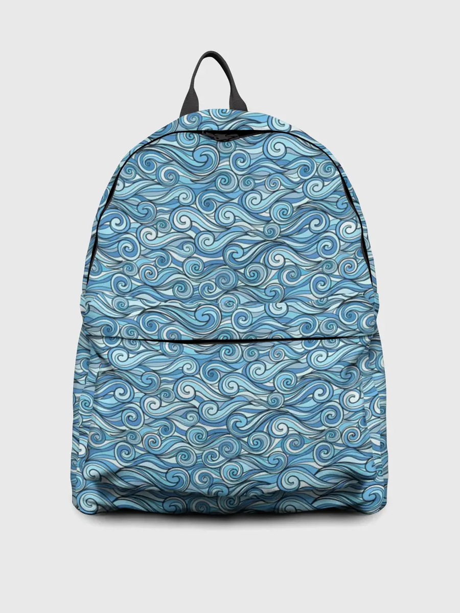 Рюкзак джинсовый / Море волнуется