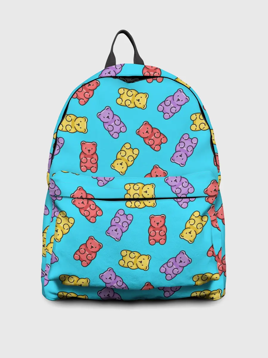 Рюкзак джинсовый / Мармеладные мишки