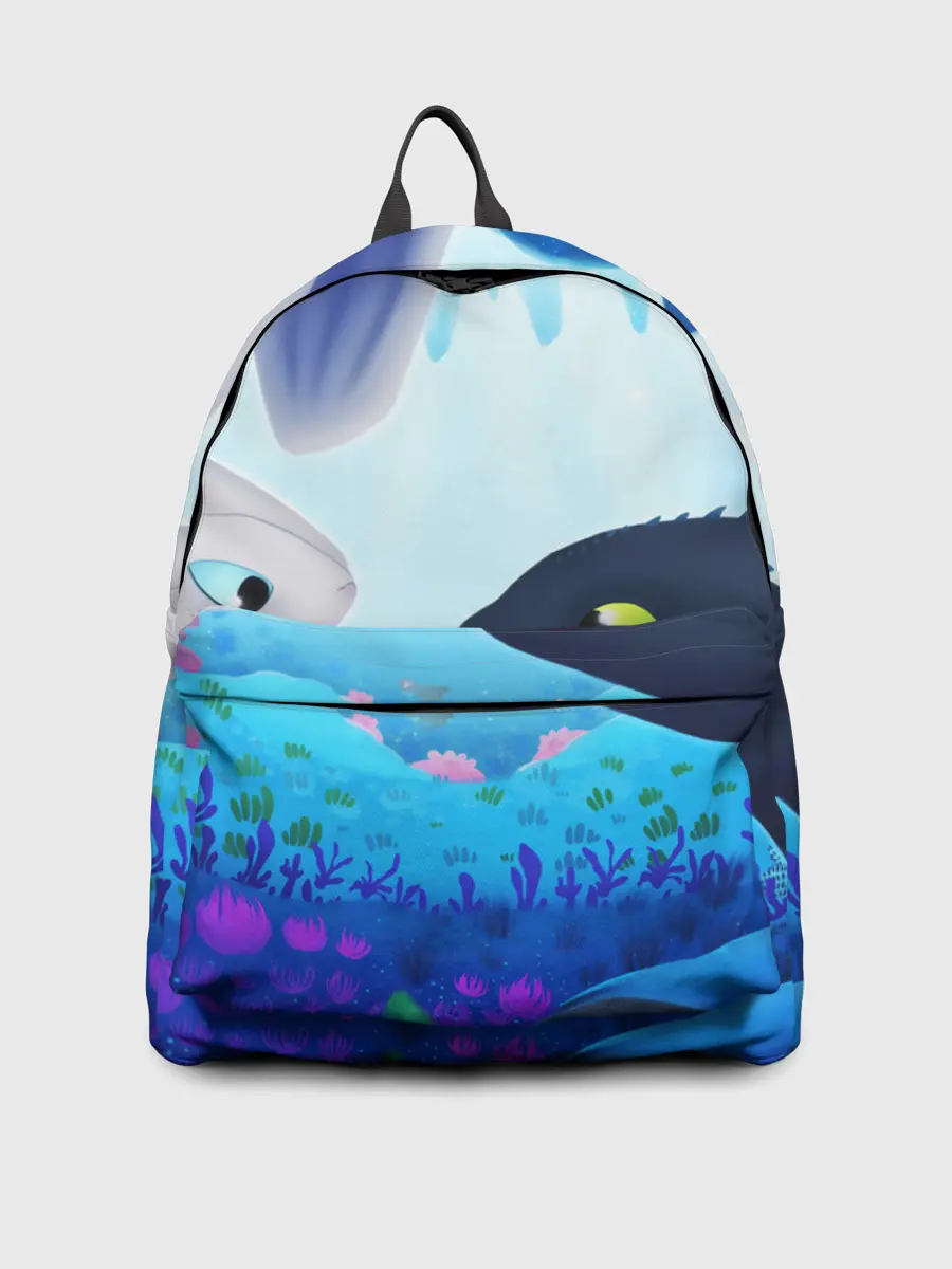 Рюкзак джинсовый / Приручить Дракона